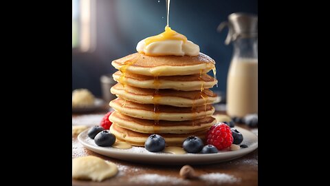 Step-by-step recipe for making fluffy pancakes