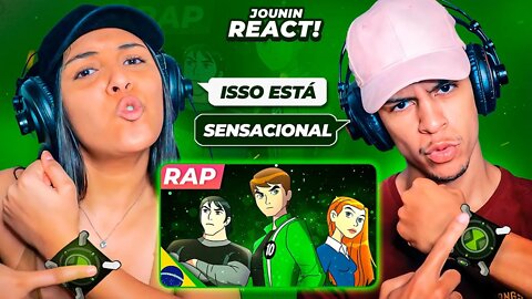 Rap do Ben 10 (Força Alienígena) - UNIVERSO NO MEU PULSO | IRON MASTER | [ React em Casal ] 🔥