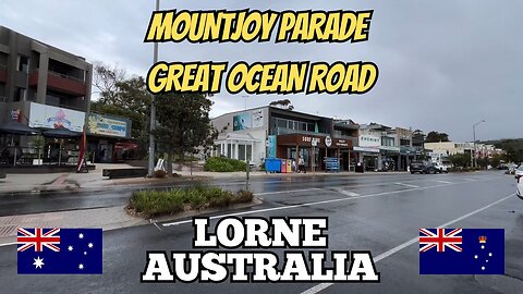 Exploring Lorne Australia: A Walking Tour of Mountjoy Parade (Great Ocean Road)