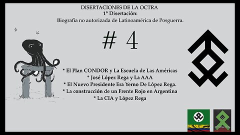 4. Disertaciones de la OCTRA - Audiolibro. 1° Disertación