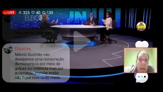 Ao vivo : Entrevista de lula no JN - Lula é mais perigoso para a liberdade