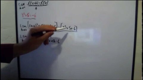 Definition Of A Derivative Worked Example