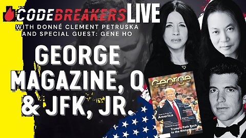 CodeBreakers Live With Gene Ho: George Magazine, Q & JFK, Jr.