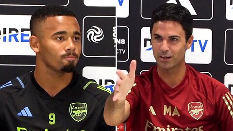 'We were NERVOUS as a team and City were NOT!' | Gabriel Jesus, Mikel Arteta | Arsenal v Barcelona