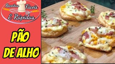 Como Fazer Pao de Alho Para Churrasco ASSADO NO GRILL ORIENTAL (Para Grelha Também)