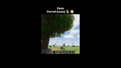 Parrot House Tutorial Minecraft 🦜🦜