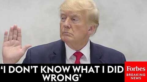 DEPOSITION VIDEO RELEASED- Trump Grilled By New York AG Letitia James In Newly-Released Video