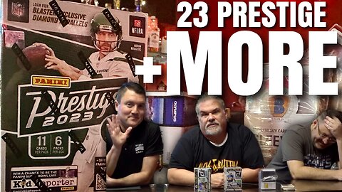 UNBOXING 2023 PANINI PRESTIGE + MORE! - Bubba Breaks Ep. 2