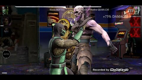 Klassic Reptile team beats Fatal Shang Tsung tower floor 120 / MKXI