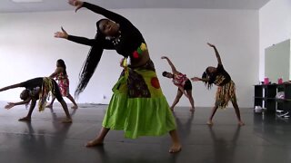 Learning African culture through dance and drums