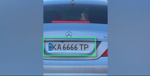 Driving a car with Ukrainian plates in Moscow