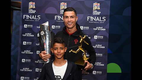 Famous Football Player Cristiano Ronaldo JR