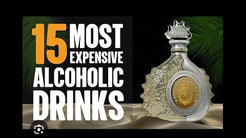 Most expensive drink in the world😳