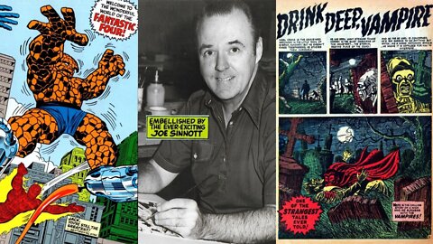 HAUNTED THRILLS Video Archive Part One: ATLAS and MARVEL COMICS Artist JOE SINNOTT