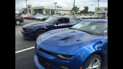 2020 Chevrolet Camaro V6 Vs 2005 Ford Mustang GT