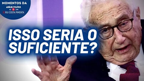 Kissinger sugere que Ucrânia ceda parte do território para acabar com a guerra | Momentos