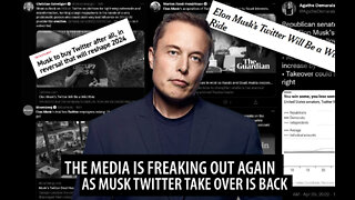 Elon Musk Twitter TAKEOVER RETURNS -Secret Text Messages Reveal His Plans Including Restoring Trump