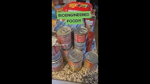 🤢🤮 Feeling sick? Bioengineered Food on the rise........