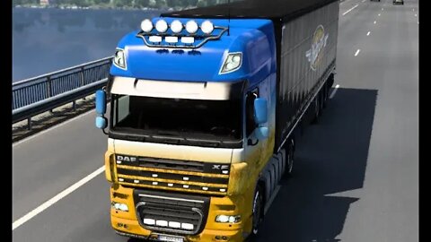 Нічний КОЗАЦЬКИЙ КОНВОЙ - НАС НІХТО НЕ СПИНИТЬ - Euro Truck Simulator 2