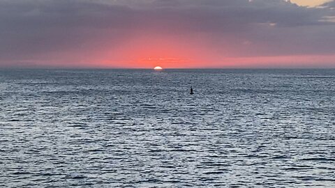 Sunset outside of Progreso