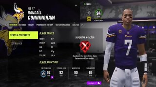 How To Create Randall Cunningham Madden 23