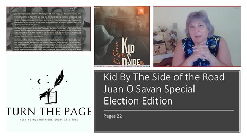 KID BY THE SIDE OF THE ROAD - 1ST VIDEO JUAN O SAVIN ON TURN THE PAGE WITH jANINE