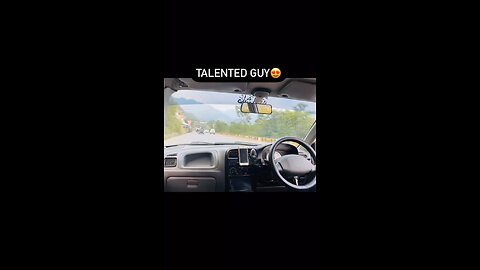 Talented Guy Drive Car