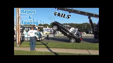 Repos and Towing Fails All Caught On Camera Lifting Vehicles Goes Wrong