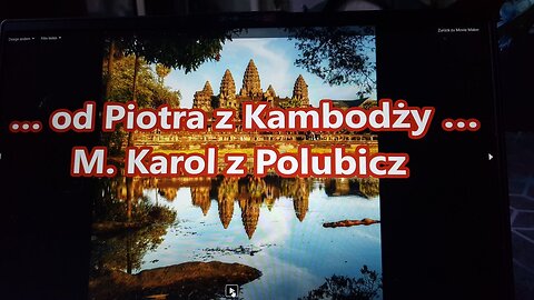 … od Piotra z Kambodży …