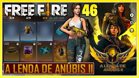 Free Fire | Passe de Outubro de 2020 até 46 Emblemas