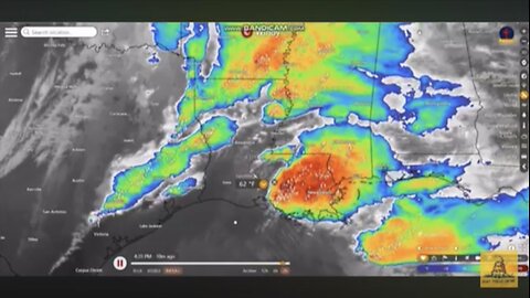 Very unusual, intense storms being created from chemtrailing I showed yesterday!