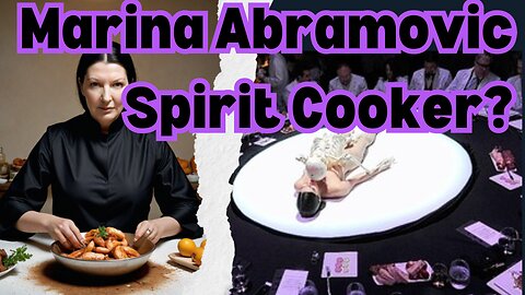 Marina Abramovic Spirit Cooker?