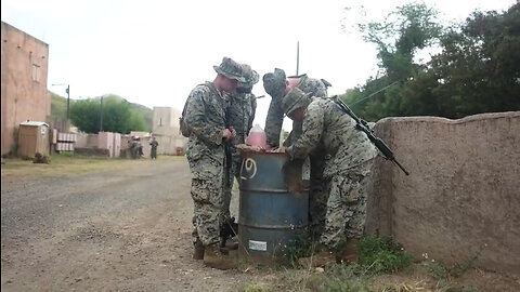 3d LLB conducts Land Navigation at MCTAB