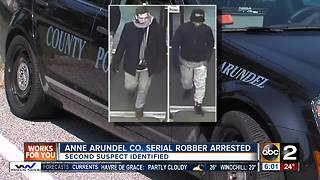 Serial robber arrested, second suspect identified