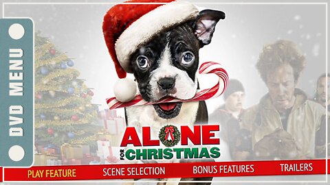 Alone for Christmas - DVD Menu