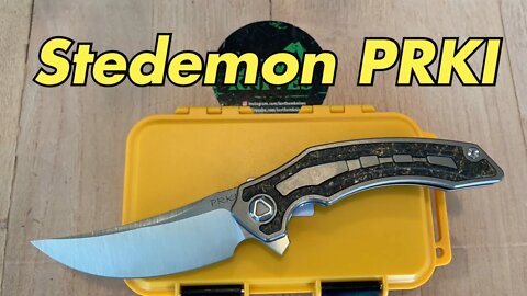 Stedemon PRKI / includes disassembly/ great design/premium build and so smooth !!