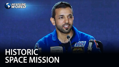 Emirati astronaut receives hero's welcome after historic space mission