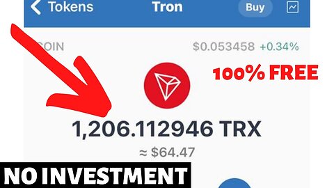 HOW I GOT 🤑1200 TRX🤑 FOR ABSOLUTELY FREE😱😱