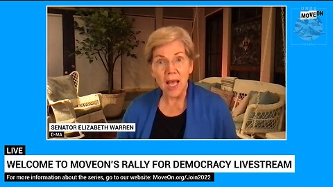 Democrat Desperation: Elizabeth Warren Calls All Republicans Running for Congress Insurrectionists