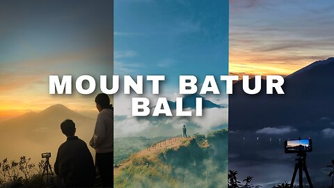 Mount Batur Sunrise Treking, Bali Indonesia