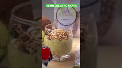 Smoothie de Abacate com Oleaginosas #shorts