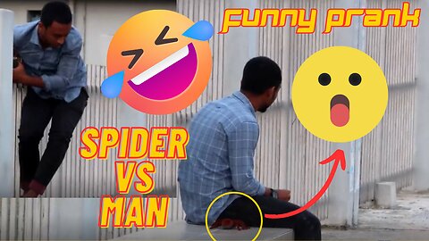 Fake Spider Attack Prank On Public - Big Remote Control Spider Vs Man Prank Video - Try To Not Laugh