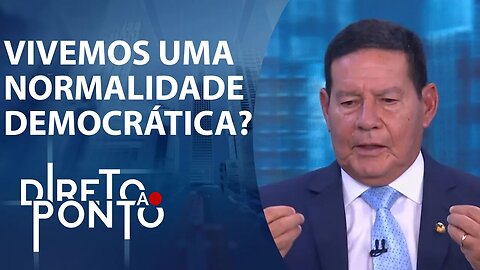 “Estado de Direito no Brasil foi rasgado”, afirma Hamilton Mourão | DIRETO AO PONTO