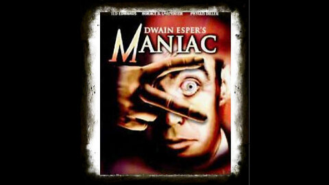 Maniac 1934 | Vintage Exploitation Movies| Vintage Public Service Films| Vintage Drama