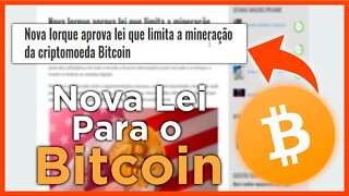 Nova Iorque Limita Mineiração Da Criptomoeda Bitcoin | Edney Pinheiro