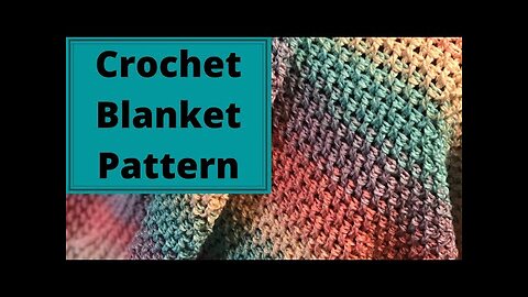 How To Crochet A Blanket For Absolute Beginners The Rainbow Blanket