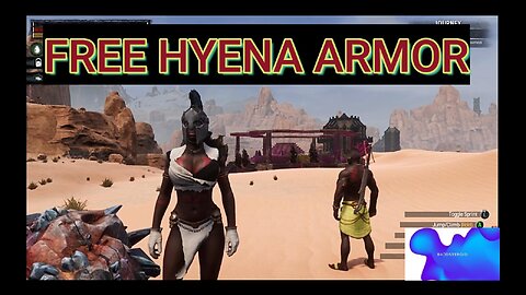 Conan Exiles beginners guide FREE HYENA ARMOR Busty Boobs