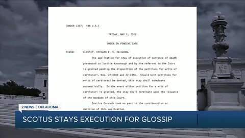 SCOTUS Stays Execution For Glossip