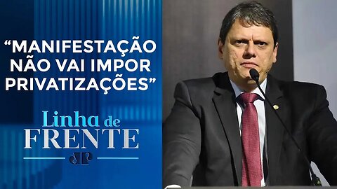 Tarcísio sobre paralisação: “Greve política e sem pauta” | LINHA DE FRENTE