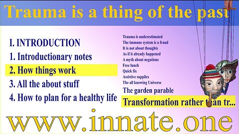 #18 The vet is here! — Trauma is a thing of the past - Transformation rather than translocation